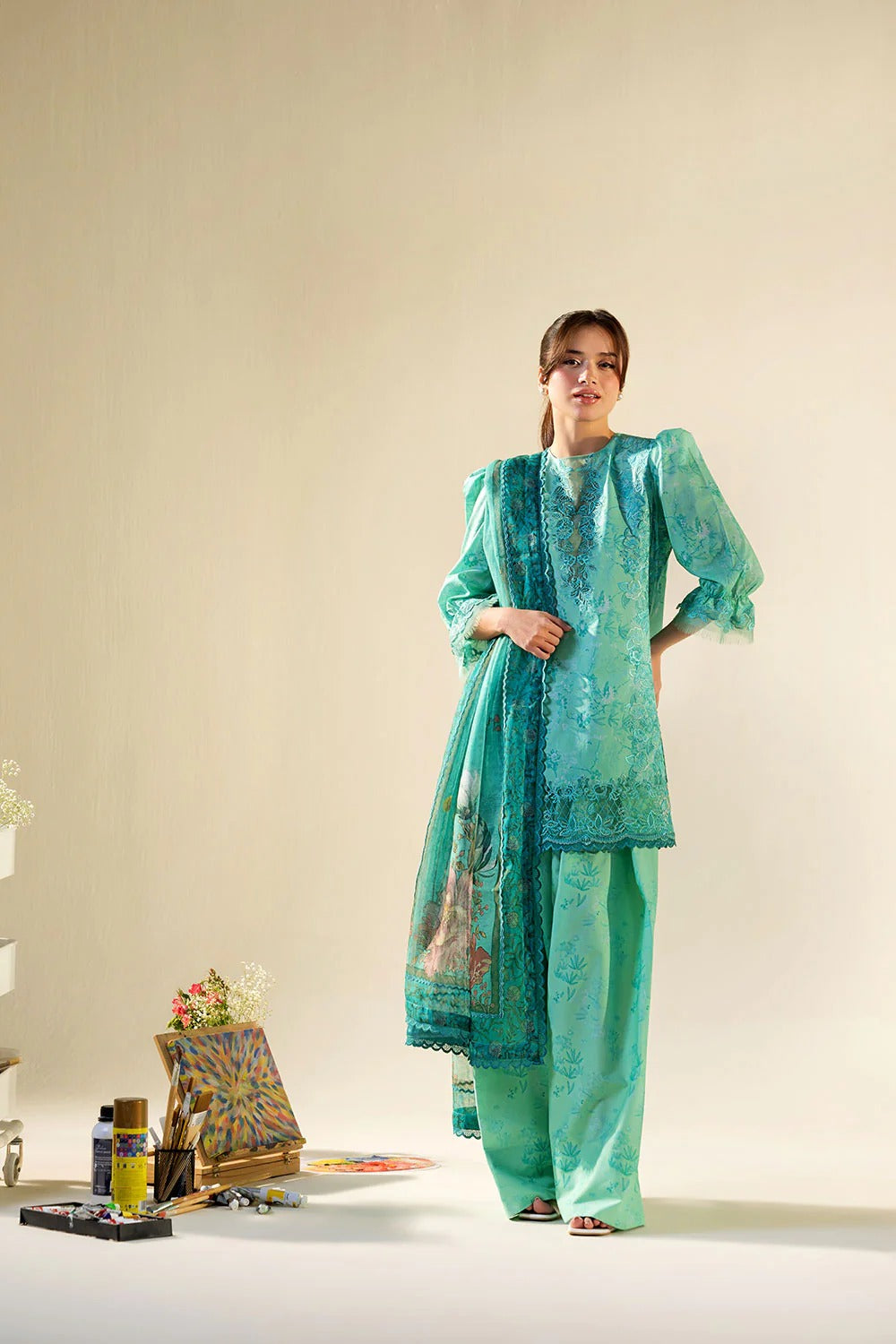 Design 4B I Vital 2026 Unstitched I Sobia Nazir