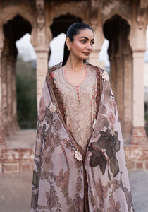 ZQL009 I The Anga Portal Luxe Lawn Eid Edit'26 I Zarqash