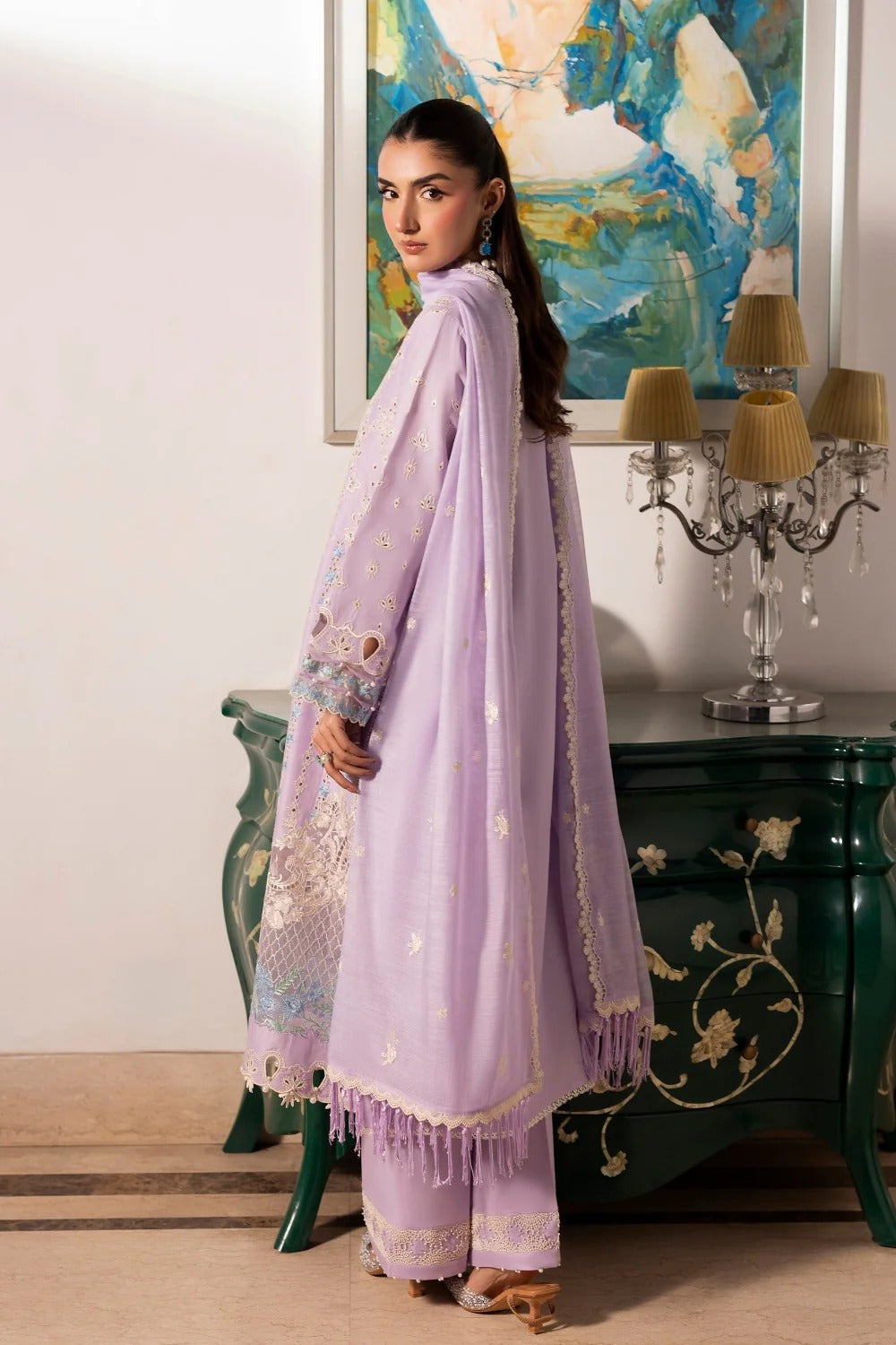 SAJAL I DIL KASH unstitched lawn I Gulmina