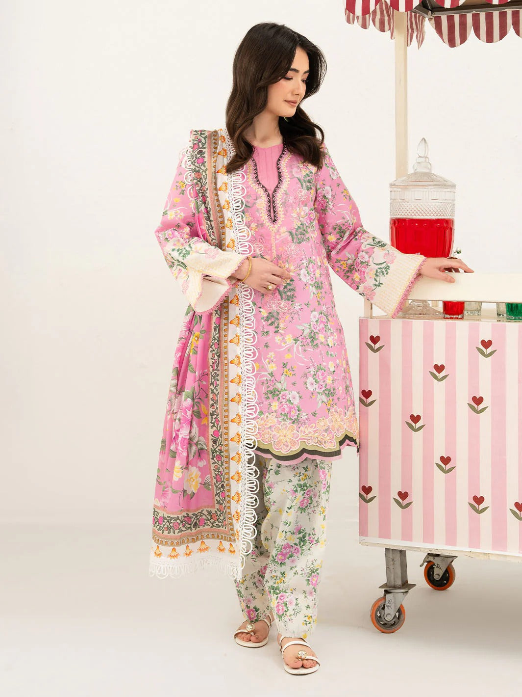 ANA-015 | 3 PC Lawn I  Anaya Lawn Vol 1 I MAHNUR