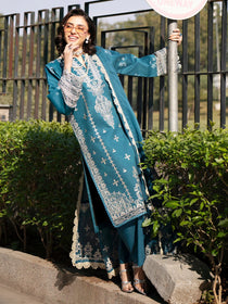 BW - 010 | 3 PC LAWN I Broadway Luxury Lawn '26 I MAHNUR
