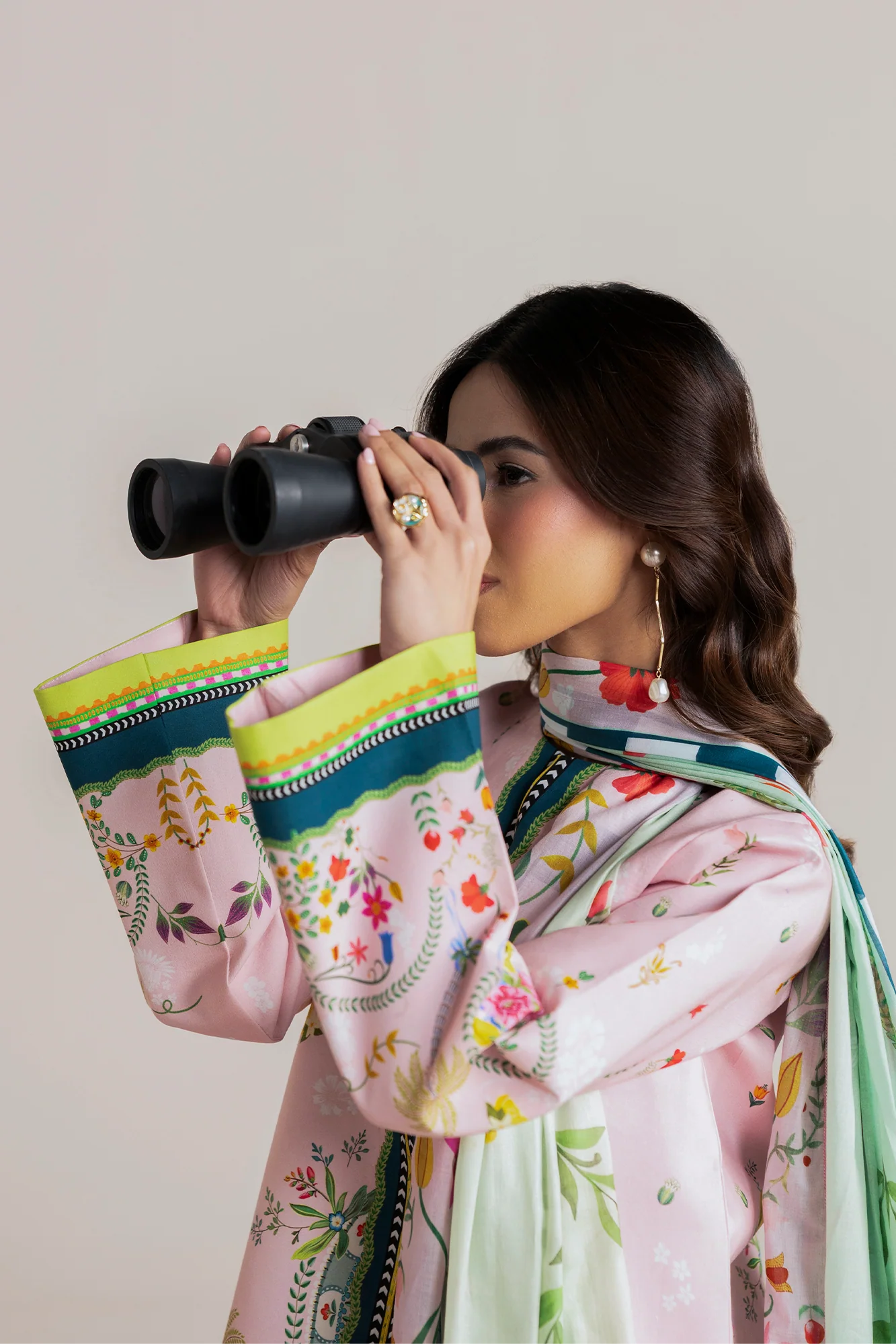 Unstitched Cord 11 I Amal Summer Prints 2Pc I Rajbari