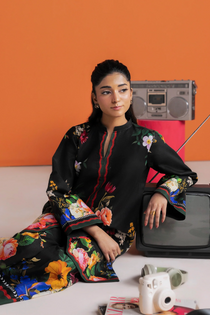 Unstitched Cord 02 I Amal Summer Prints 2Pc I Rajbari