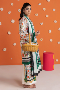 Unstitched Cord 14 I Amal Summer Prints 2Pc I Rajbari
