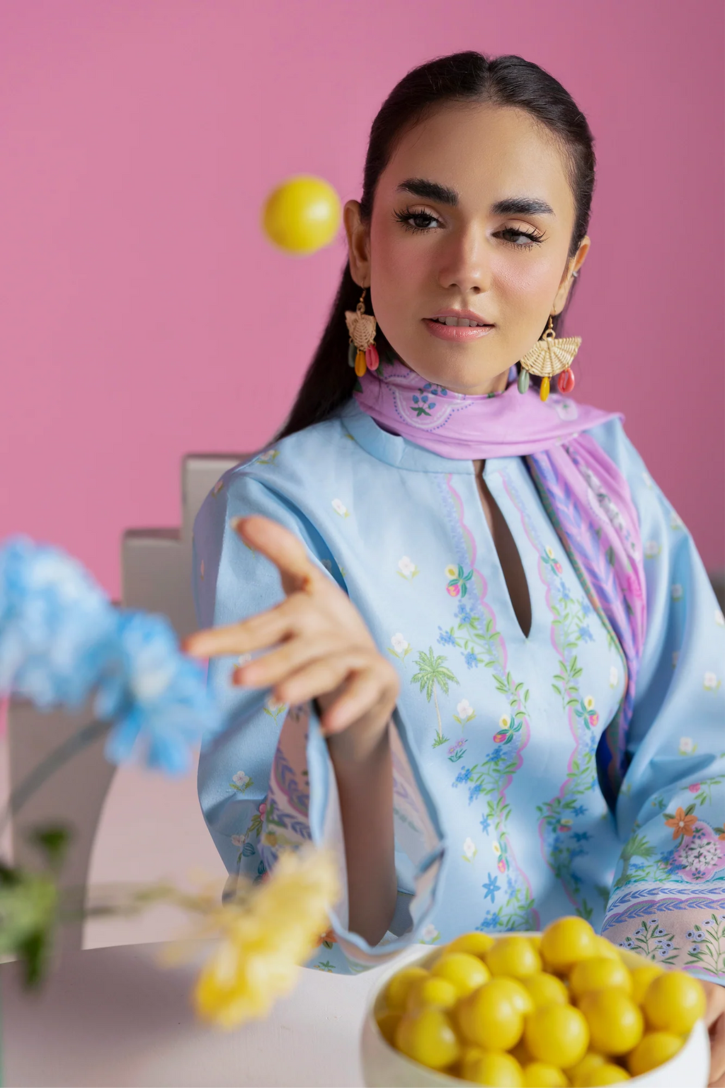 Unstitched Cord 12 I Amal Summer Prints 2Pc I Rajbari
