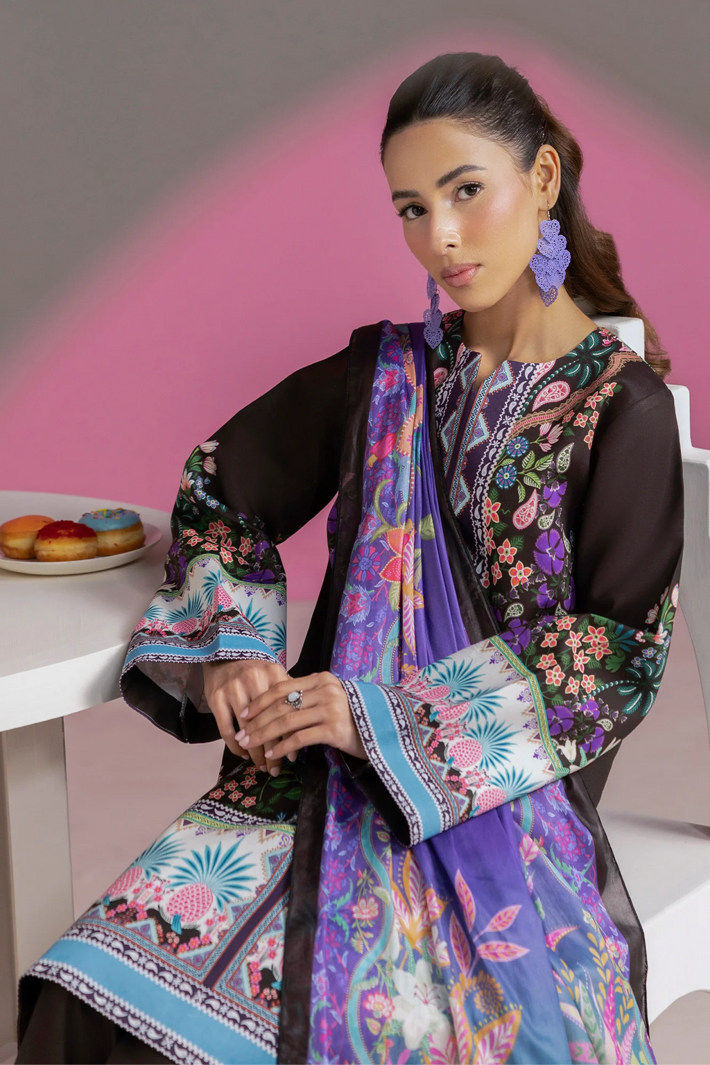 Unstitched Cord 13 I Amal Summer Prints 2Pc I Rajbari
