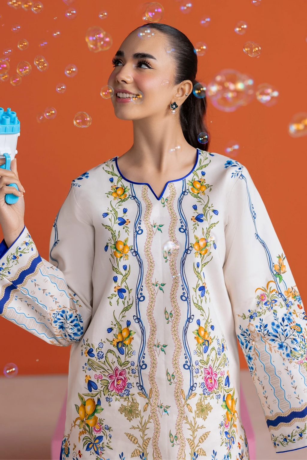 Unstitched Cord 03 I Amal Summer Prints 2Pc I Rajbari