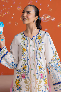 Unstitched Cord 03 I Amal Summer Prints 2Pc I Rajbari