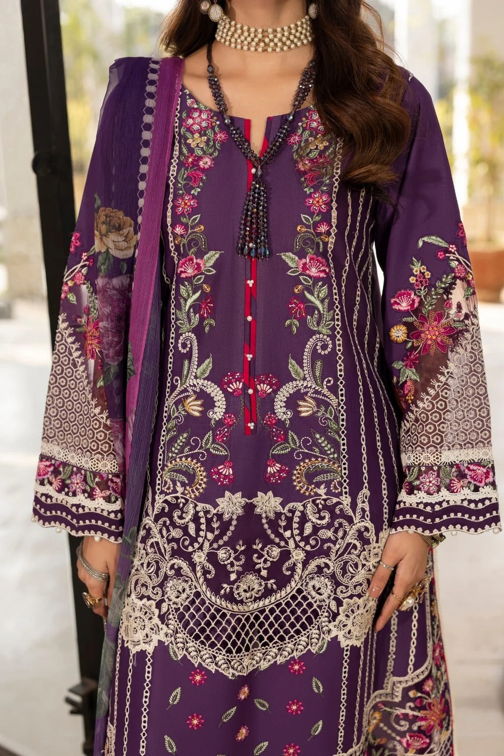 AIMA I DIL KASH unstitched lawn I Gulmina