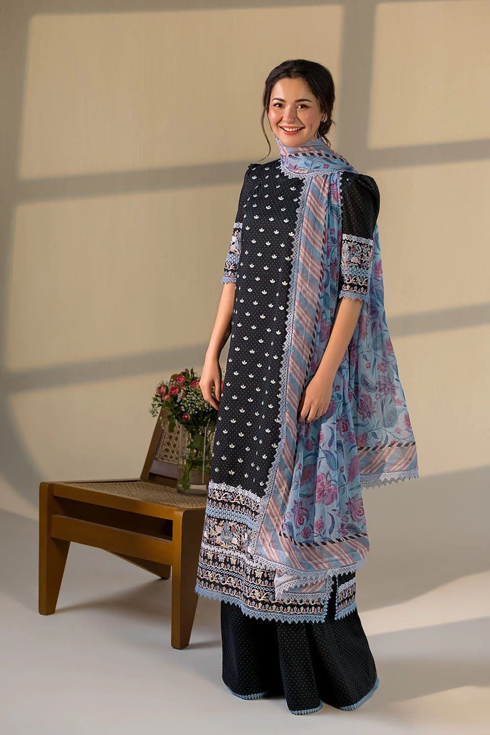 Design 6B I Vital 2026 Unstitched I Sobia Nazir
