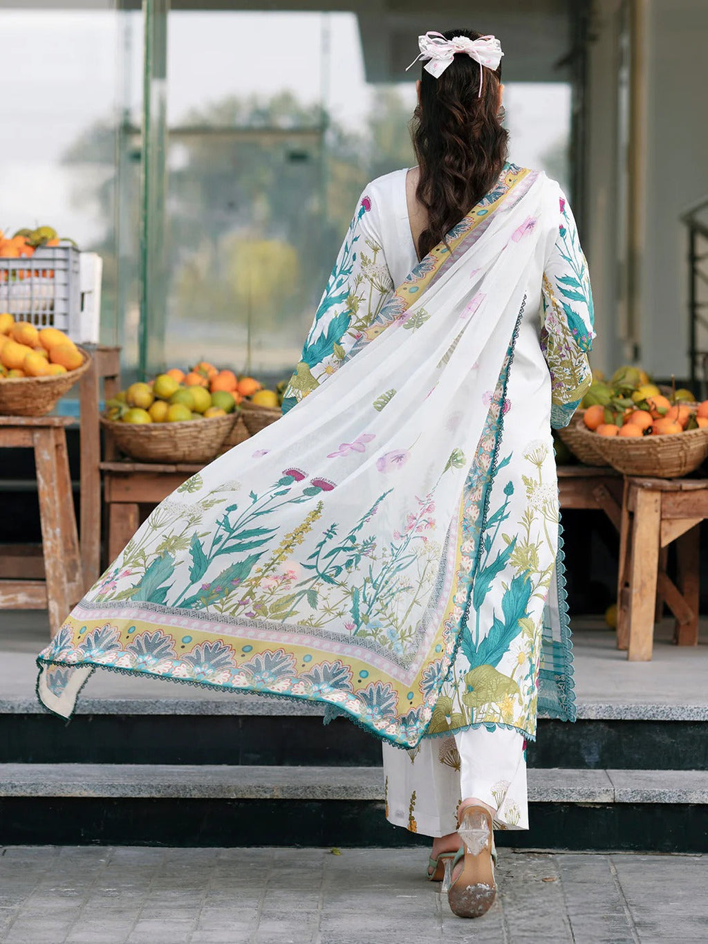 BW - 004 | 3 PC LAWN I Broadway Luxury Lawn '26 I MAHNUR