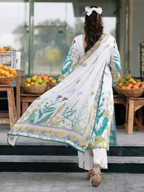 BW - 004 | 3 PC LAWN I Broadway Luxury Lawn '26 I MAHNUR