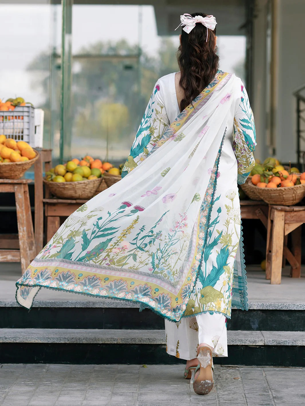 BW - 004 | 3 PC LAWN I Broadway Luxury Lawn '26 I MAHNUR
