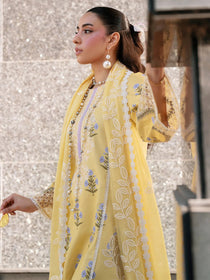 BW - 006 | 3 PC LAWN I Broadway Luxury Lawn '26 I MAHNUR