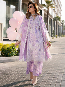 BW - 009 | 3 PC LAWN I Broadway Luxury Lawn '26 I MAHNUR