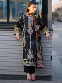 BW - 014 | 3 PC LAWN I Broadway Luxury Lawn '26 I MAHNUR