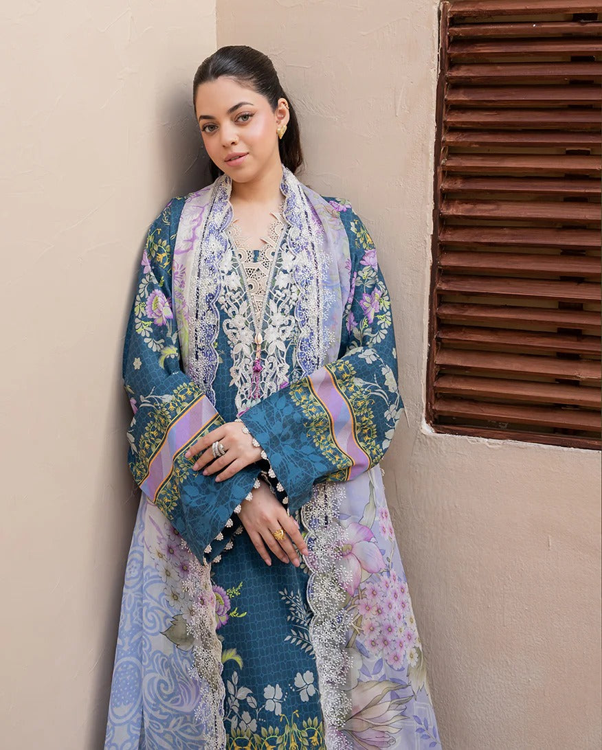 Blossom Drift I Summer in Bloom | Printed Lawn I Roheenaz