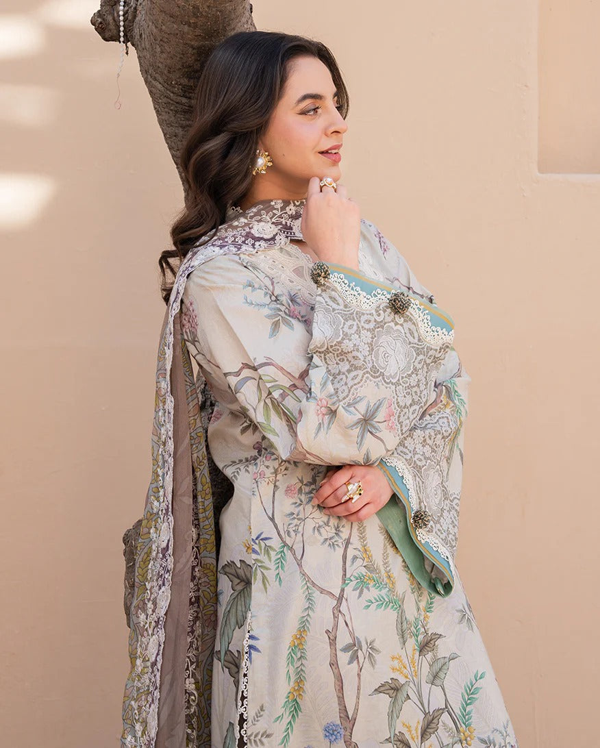 Flora Grace I Summer in Bloom | Printed Lawn I Roheenaz