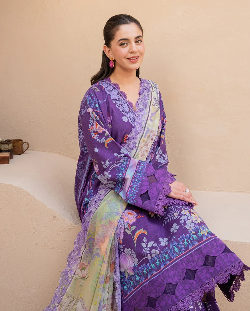 Poppy Petals I Summer in Bloom | Printed Lawn I Roheenaz