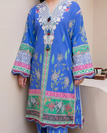 Rosewater Bloom I Summer in Bloom | Printed Lawn I Roheenaz