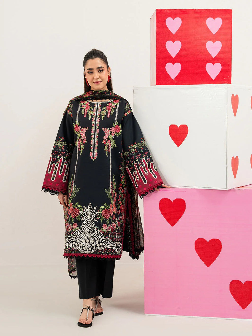 ANA-004 | 3 PC Lawn | 3 PC Lawn I  Anaya Lawn Vol 1 I MAHNUR