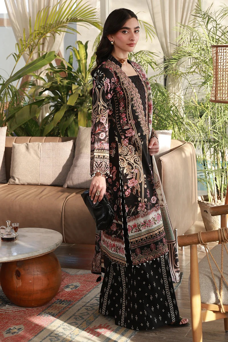 Soleil I Delia Unstitched Lawn I Gulaal Secondary image