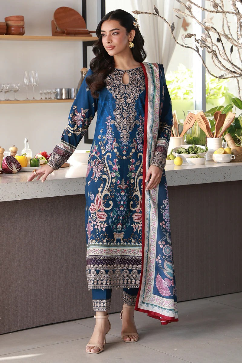 Onyxa I Delia Unstitched Lawn I Gulaal Main image