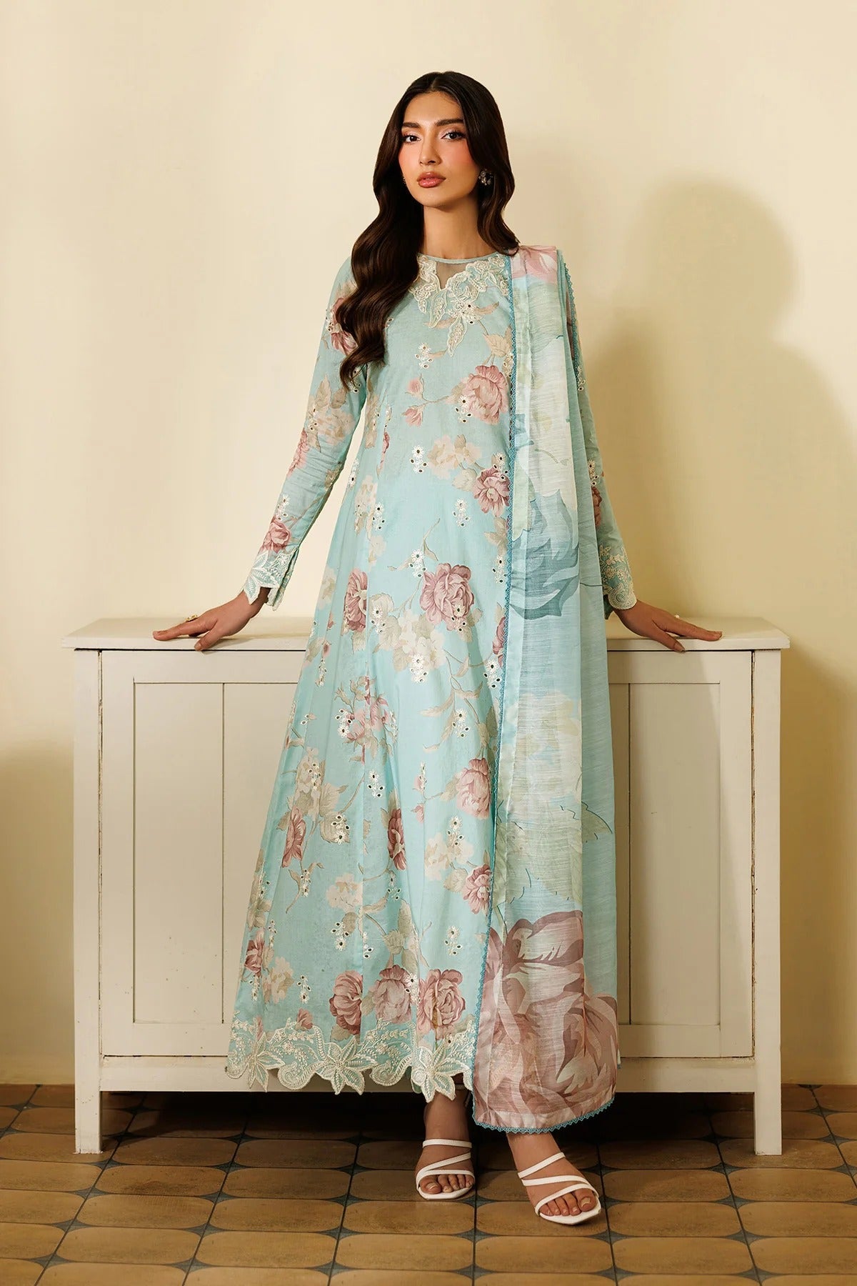 ZL-RTW-26 BAANI I Amani Eid Lawn '26 I Zarif