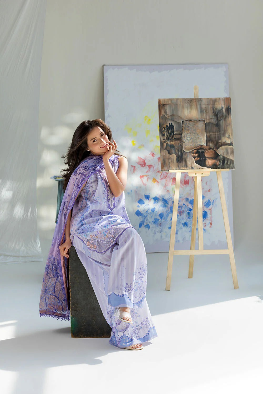 Design 2B I Vital 2026 Unstitched I Sobia Nazir
