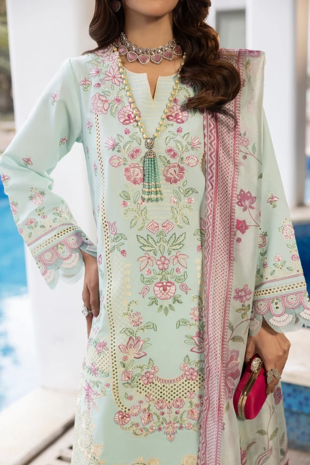 IQRA I DIL KASH unstitched lawn I Gulmina
