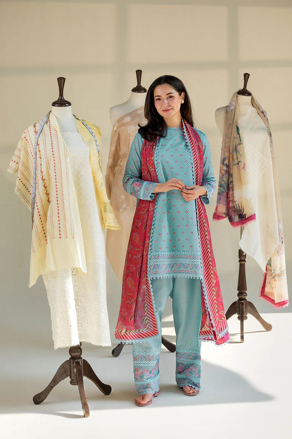 Design 6A I Vital 2026 Unstitched I Sobia Nazir