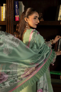 SABA I DIL KASH unstitched lawn I Gulmina