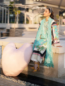 BW - 007 | 3 PC LAWN I Broadway Luxury Lawn '26 I MAHNUR