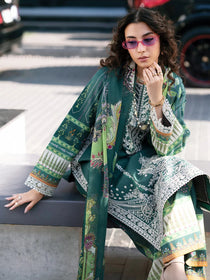 BW - 012 | 3 PC LAWN I Broadway Luxury Lawn '26 I MAHNUR