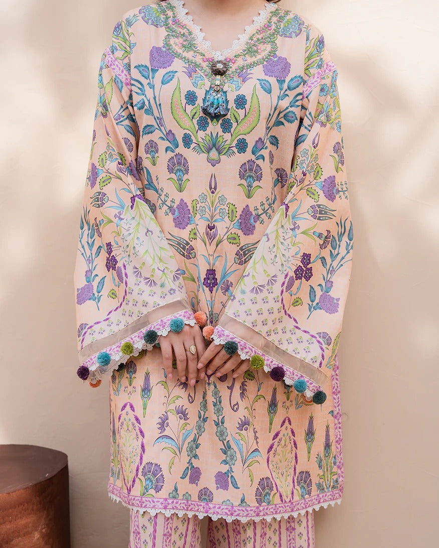 Rosewood Bloom I Summer in Bloom | Printed Lawn I Roheenaz