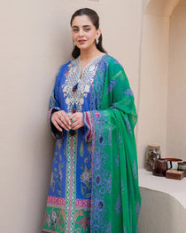Rosewater Bloom I Summer in Bloom | Printed Lawn I Roheenaz