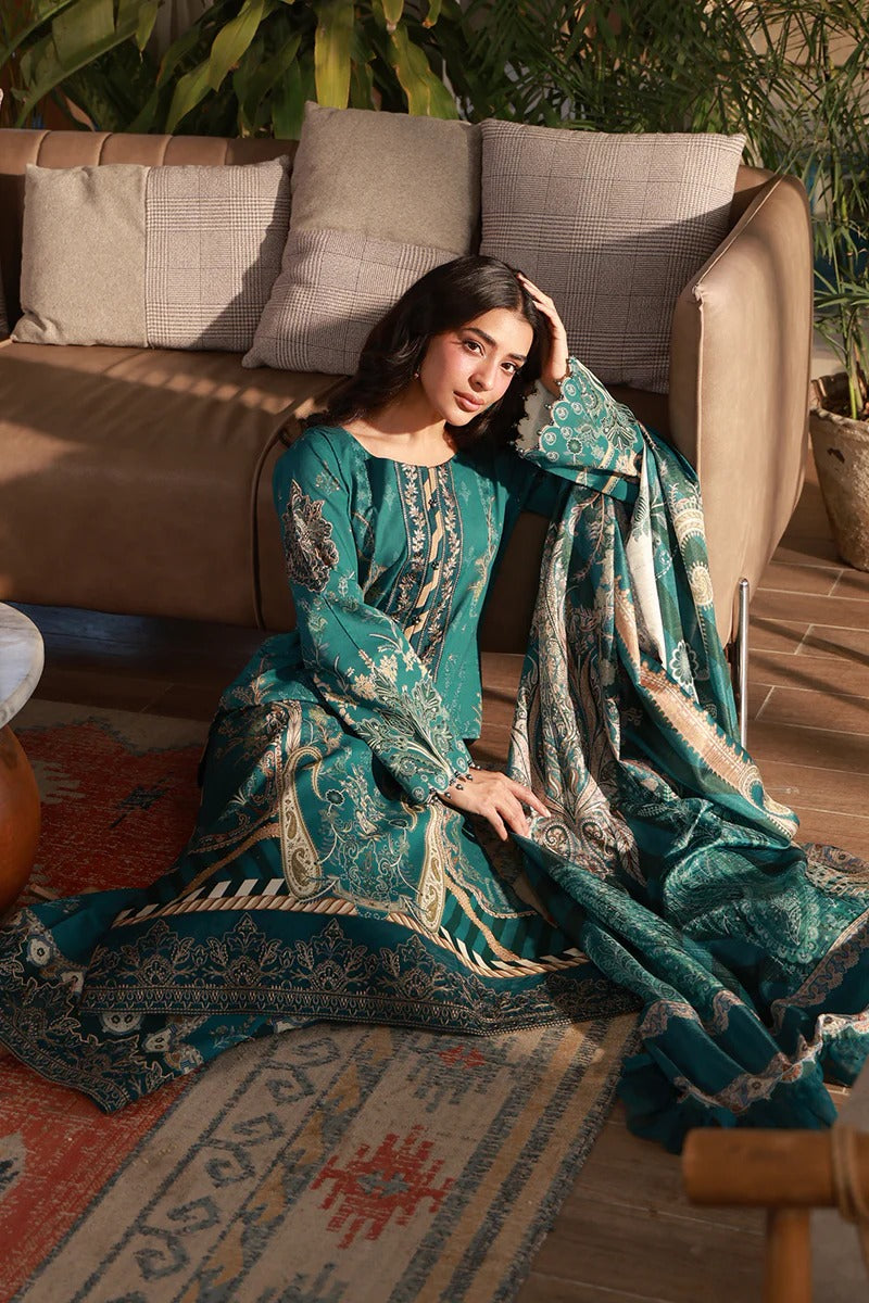 Isla I Delia Unstitched Lawn I Gulaal