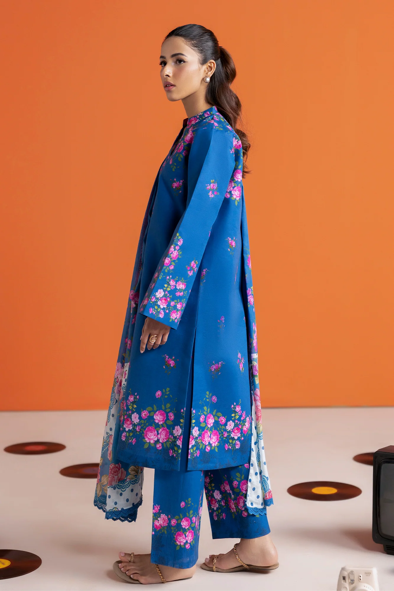 Unstitched Cord 10 I Amal Summer Prints 2Pc I Rajbari