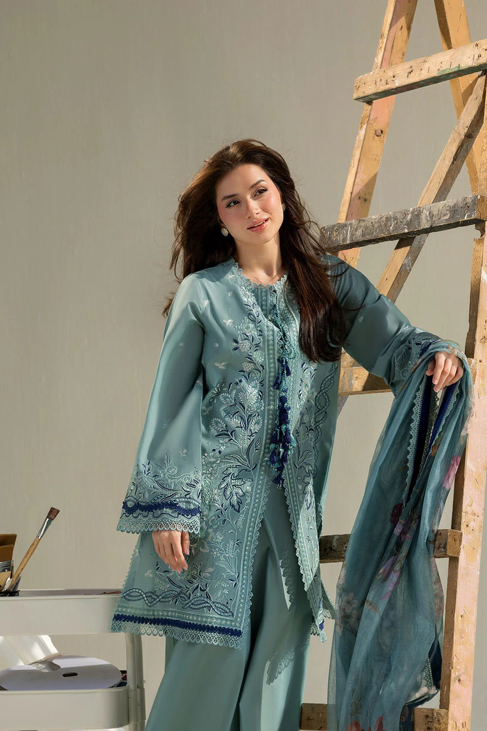 Design 12B I Vital 2026 Unstitched I Sobia Nazir