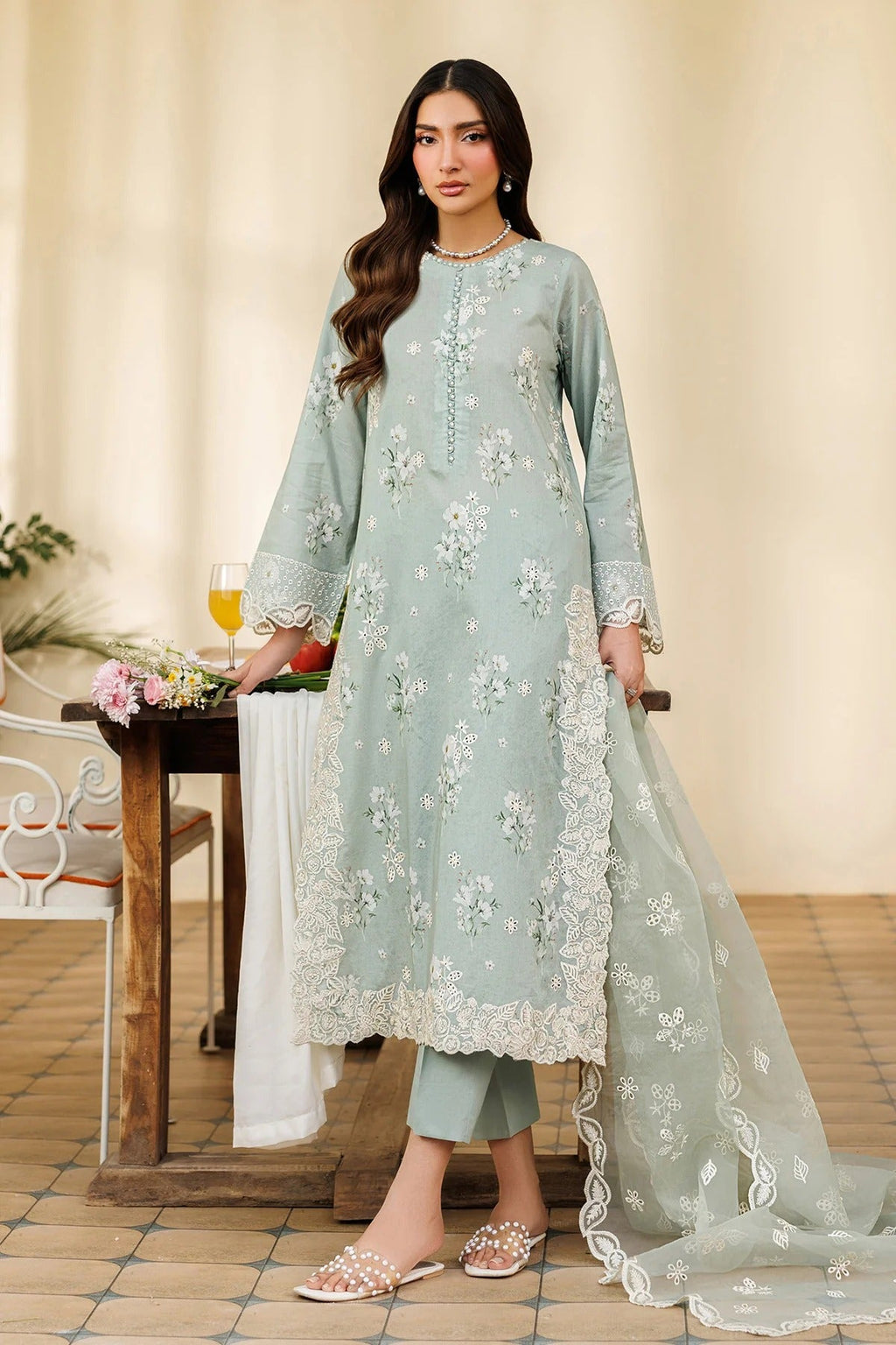 ZL-RTW-26 RAMIH I Amani Eid Lawn '26 I Zarif