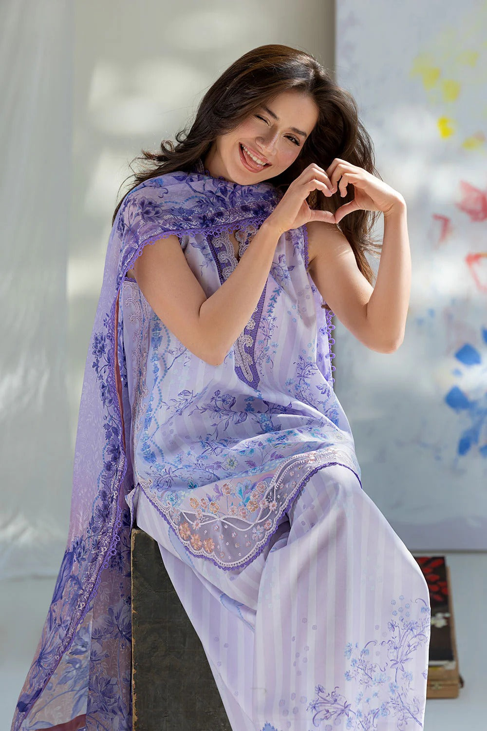 Design 2B I Vital 2026 Unstitched I Sobia Nazir