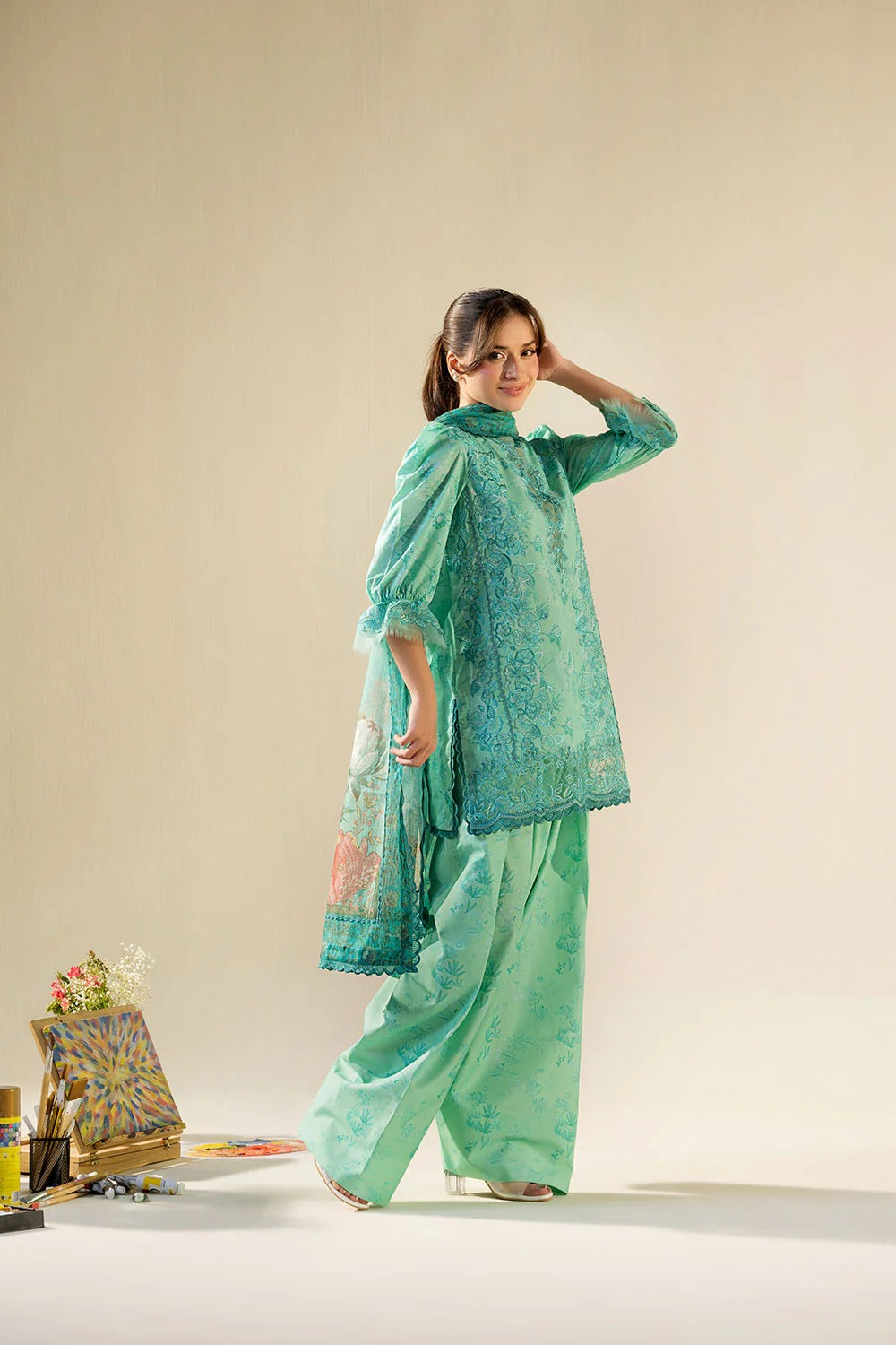 Design 4B I Vital 2026 Unstitched I Sobia Nazir
