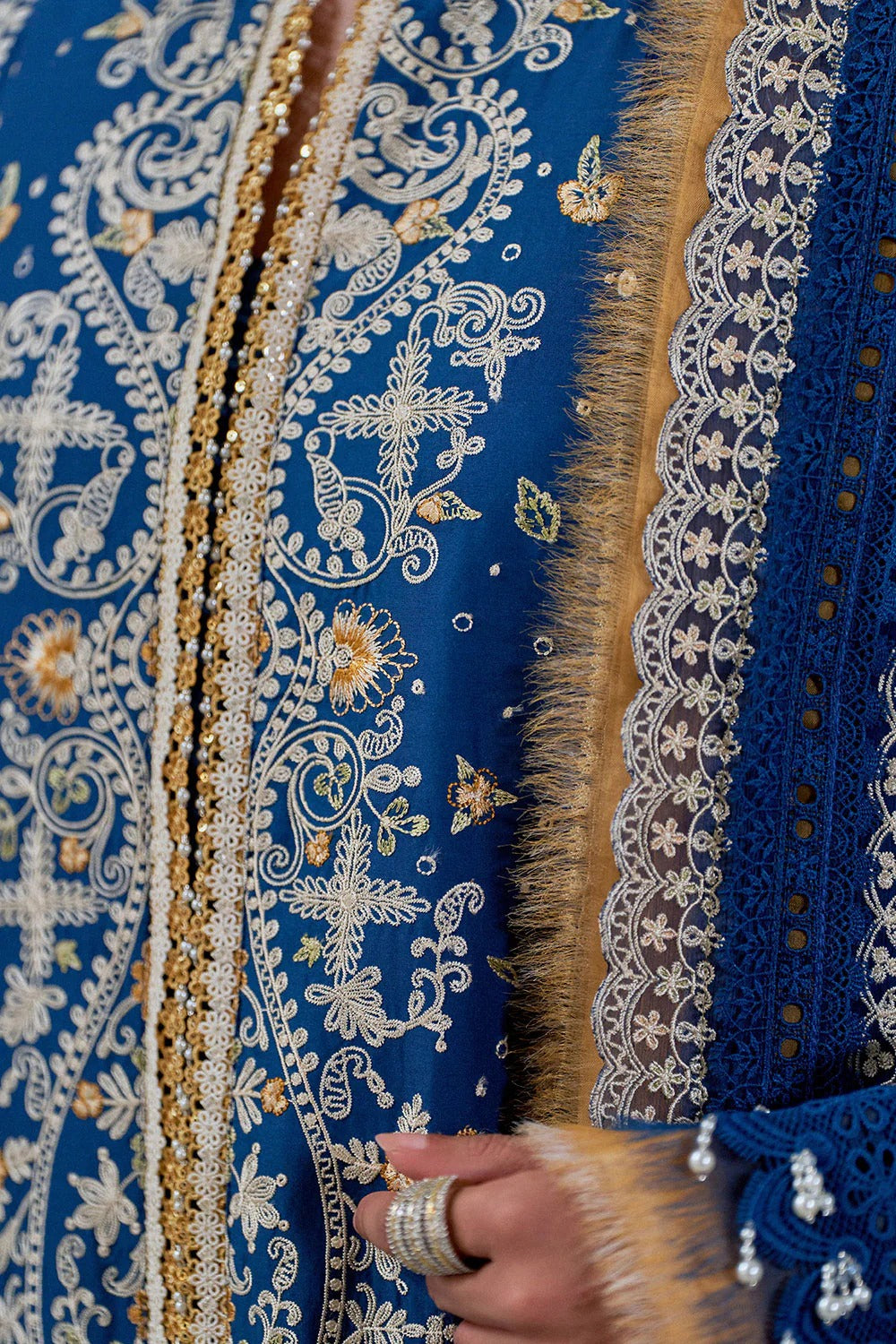 Design 8A I Luxury Lawn Eid Edition 2026 Unstitched I Sobia Nazir
