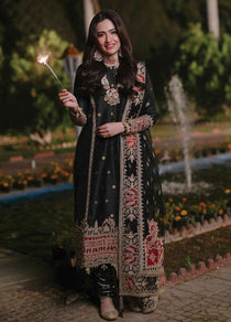 Irum | Mastani Luxury Formal | Qalamkar - Portia Fabrics