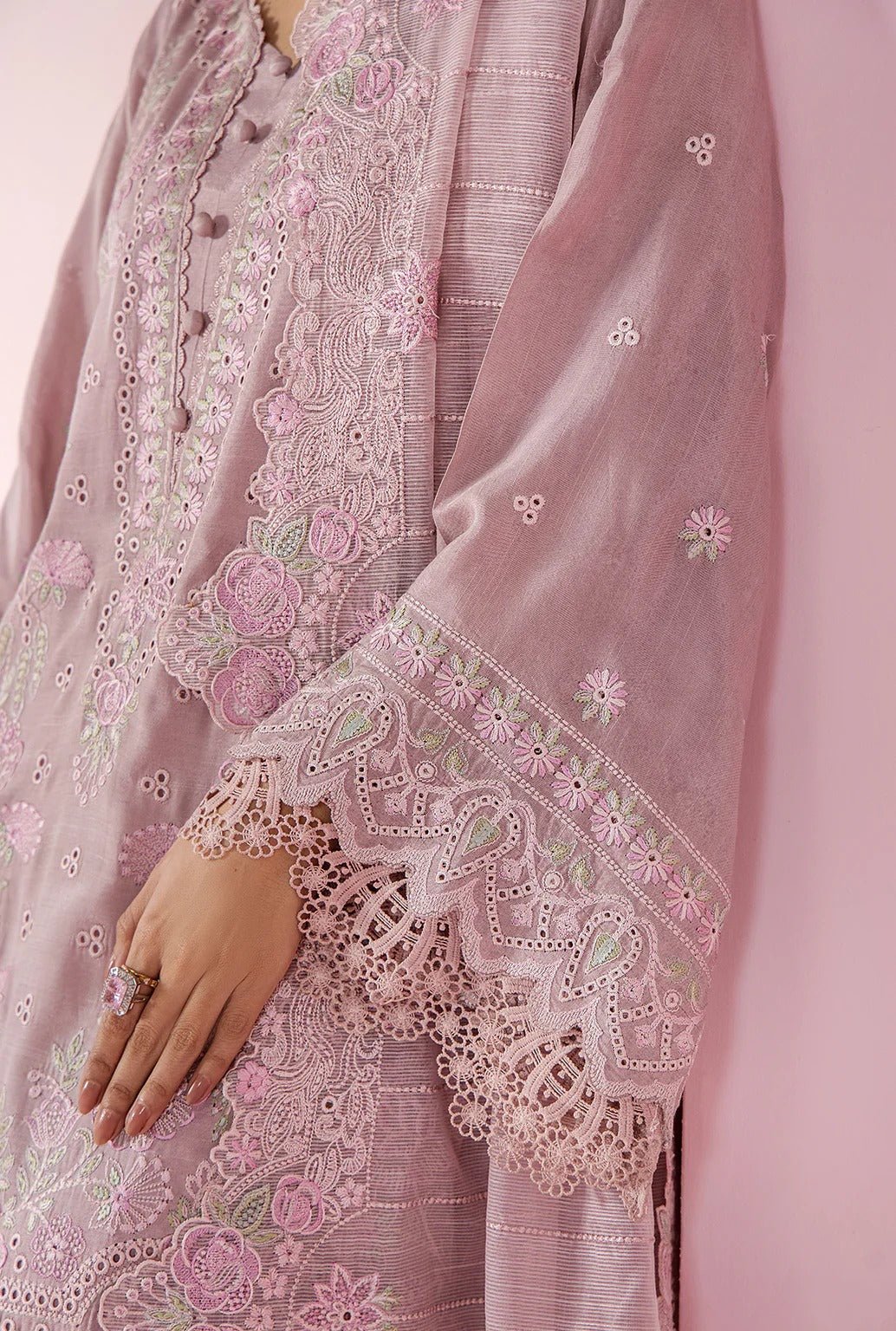 ISLA I Eid edit'26 tropical silk I Saad Shaikh - Portia Fabrics