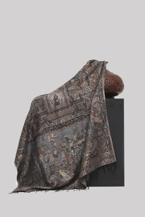 Kaani Silk Shawl - Portia Fabrics