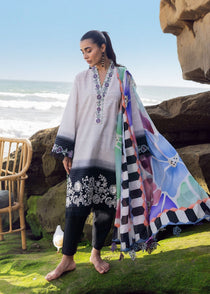 Kantha Rose I Lawn Vol 2 (Unstitched) I Sadaf Fawad Khan - Portia Fabrics