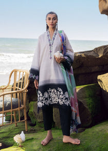 Kantha Rose I Lawn Vol 2 (Unstitched) I Sadaf Fawad Khan - Portia Fabrics