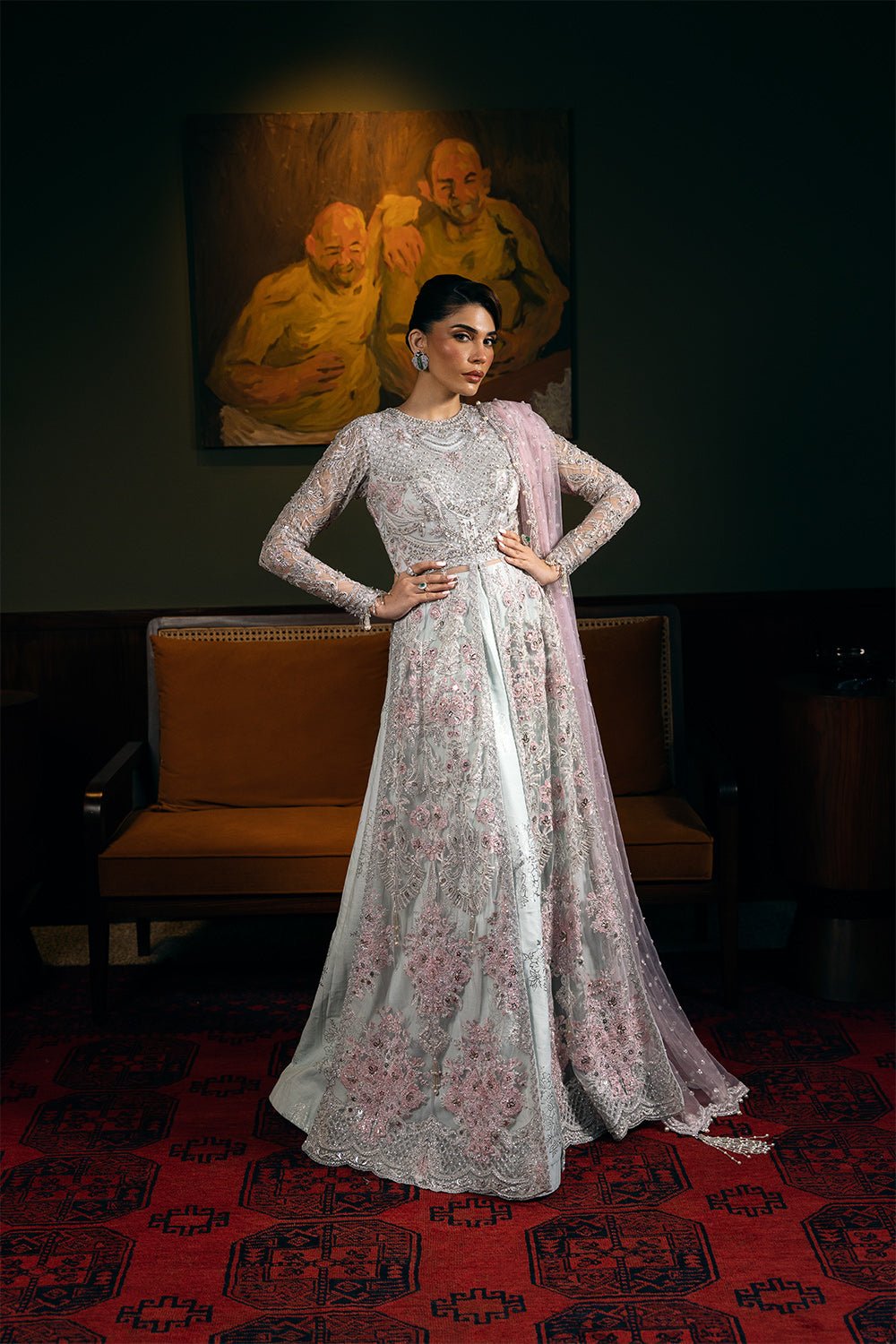 KYLO-SRF-D-04 | Festive Unstitched '24 | Saira Rizwan - Portia Fabrics