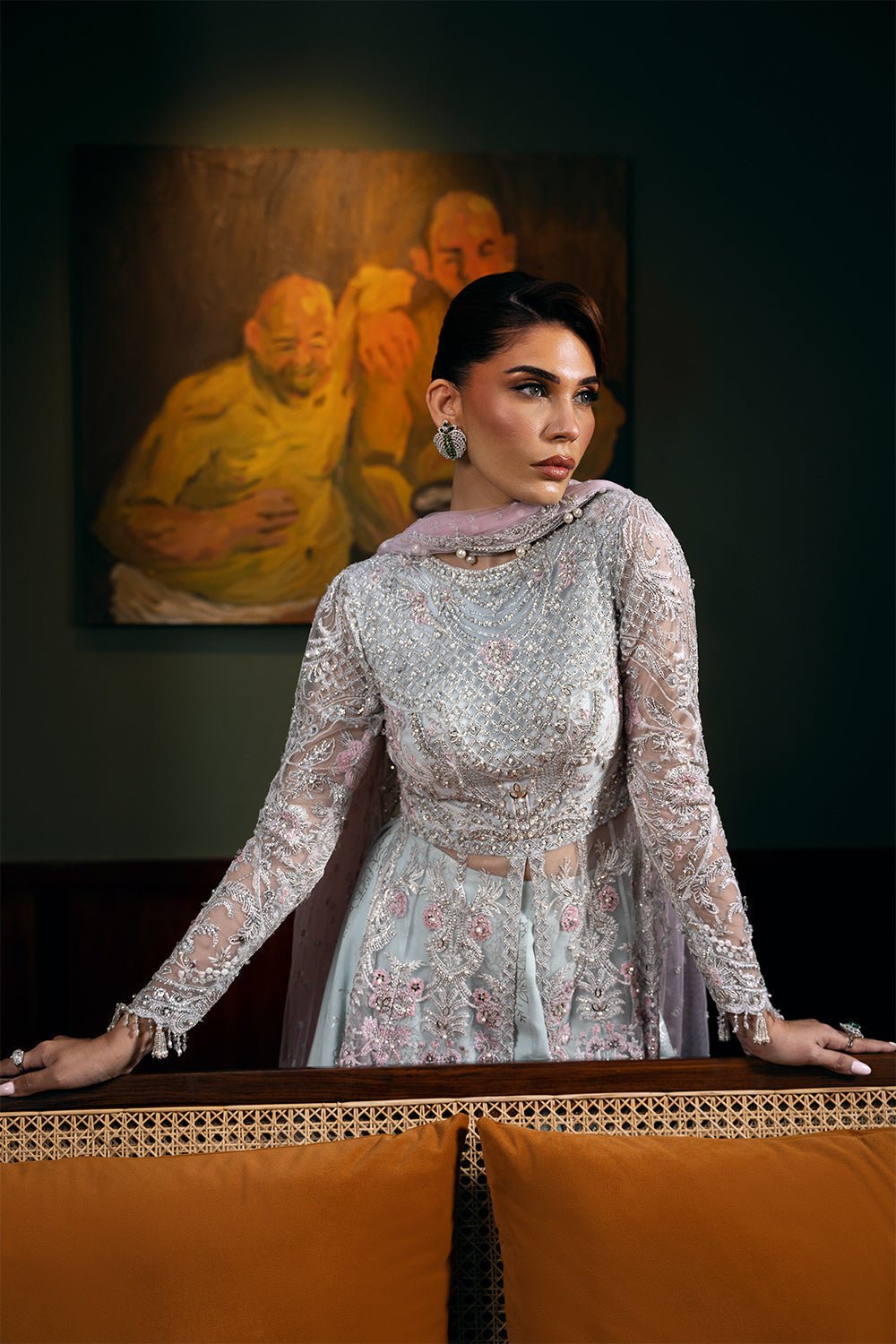 KYLO-SRF-D-04 | Festive Unstitched '24 | Saira Rizwan - Portia Fabrics